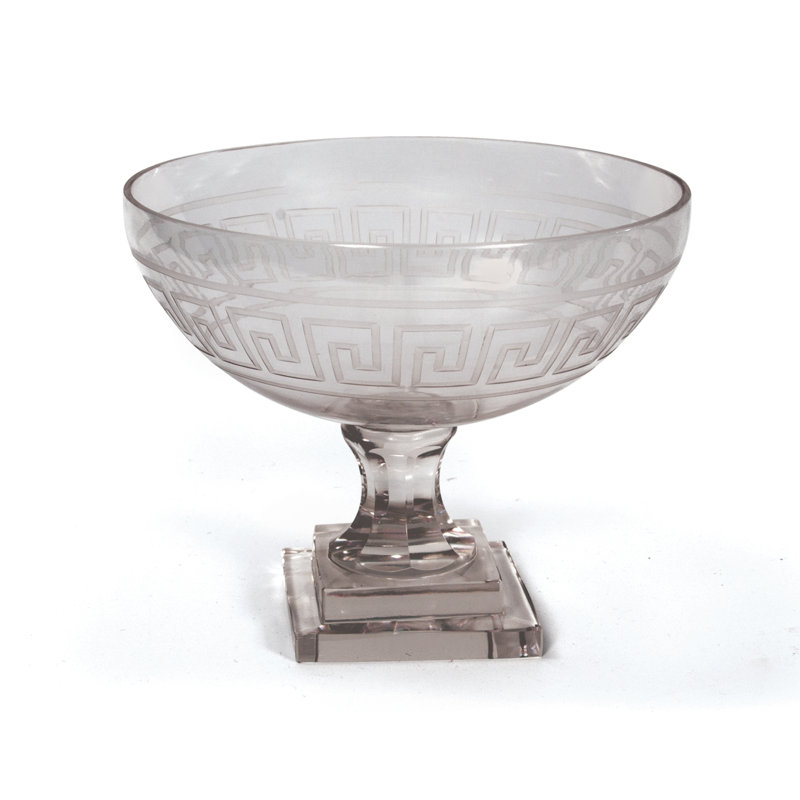 Mercer41 Glass Pedestal Decorative Bowl Wayfair.ca